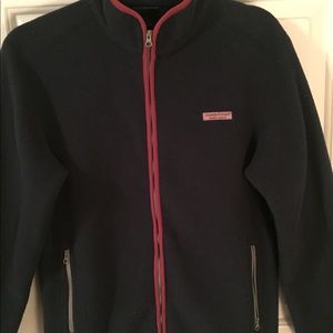 Vineyard vines fleece jacket